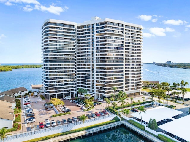 100 Lakeshore Dr Unit 1557, North Palm Beach, FL 33408 - view of building exterior with a water view