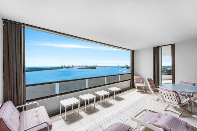 100 Lakeshore Dr Unit 1557, North Palm Beach, FL 33408 - balcony with a water view