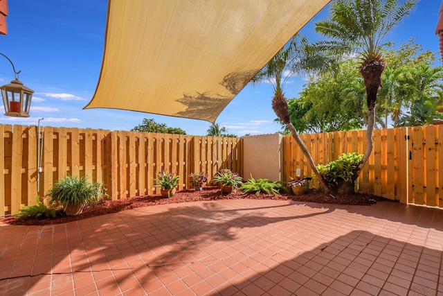 3718 Victoria Dr, West Palm Beach, FL 33406 - view of patio / terrace with fence