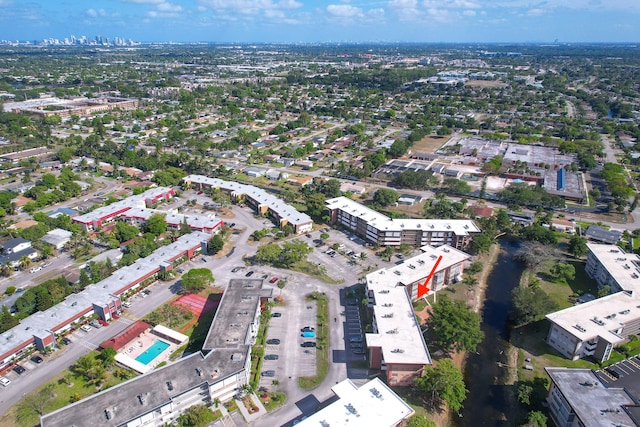 drone / aerial view