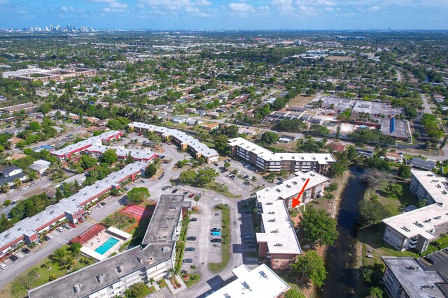 2951 NW 46th Ave Unit 306, Lauderdale Lakes, FL 33313 - aerial view of property and surrounding area
