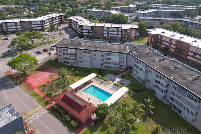 drone / aerial view