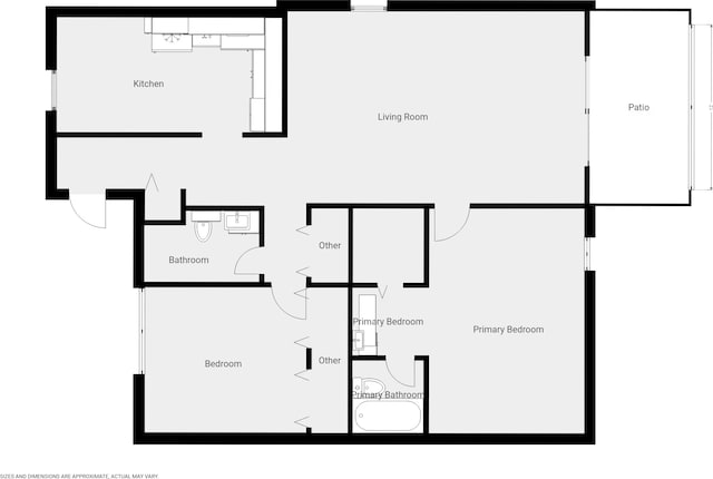 2800 Fiore Way Unit 201, Delray Beach, FL 33445 - floor plan / room layout