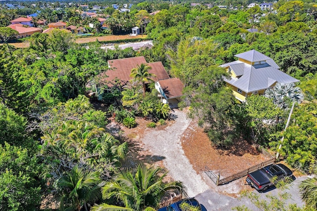 drone / aerial view