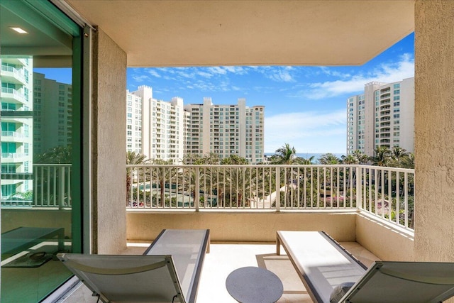 3720 S Ocean Blvd Unit 603, Highland Beach, FL 33487 - balcony with an outdoor hangout area