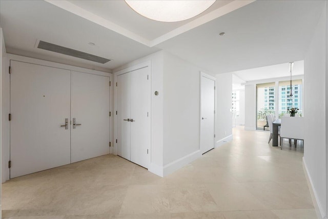 3720 S Ocean Blvd Unit 603, Highland Beach, FL 33487 - entrance foyer featuring baseboards
