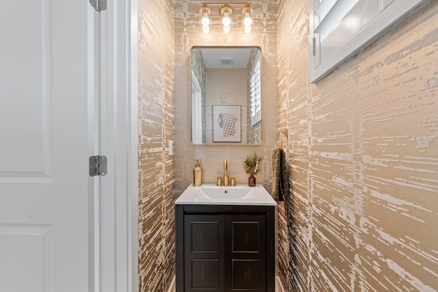 8781 Corvus Dr, Lake Worth, FL 33467 - bathroom featuring vanity and visible vents