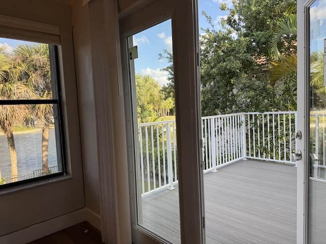 view of entryway