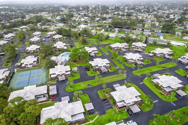 3302 SE Guinevere Ln, Port Saint Lucie, FL 34952 - birds eye view of property with a residential view