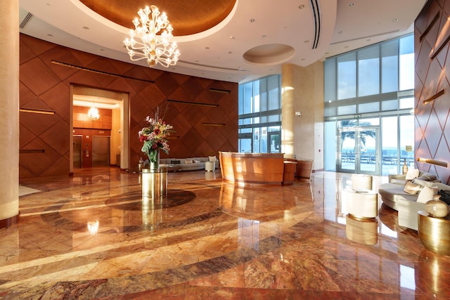 1600 S Ocean Blvd Unit Mph02, Lauderdale By The Sea, FL 33062 - lobby with a towering ceiling