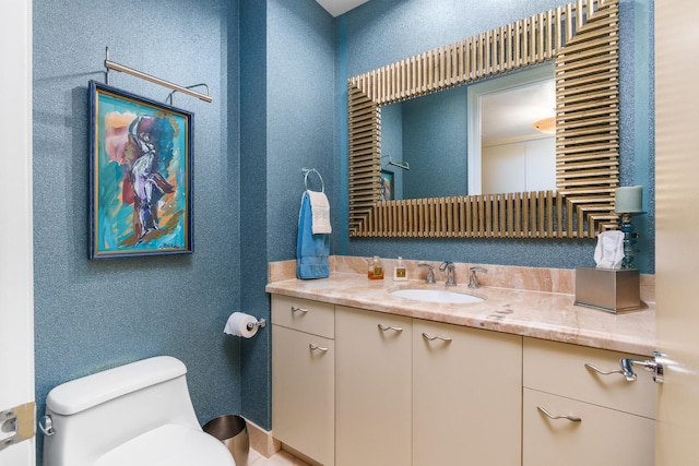 1600 S Ocean Blvd Unit Mph02, Lauderdale By The Sea, FL 33062 - bathroom featuring vanity and toilet