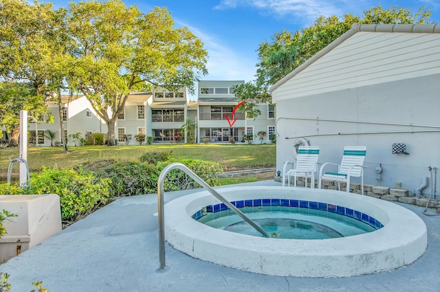 6117 Old Court Rd Unit 135, Boca Raton, FL 33433 - view of pool with a community hot tub