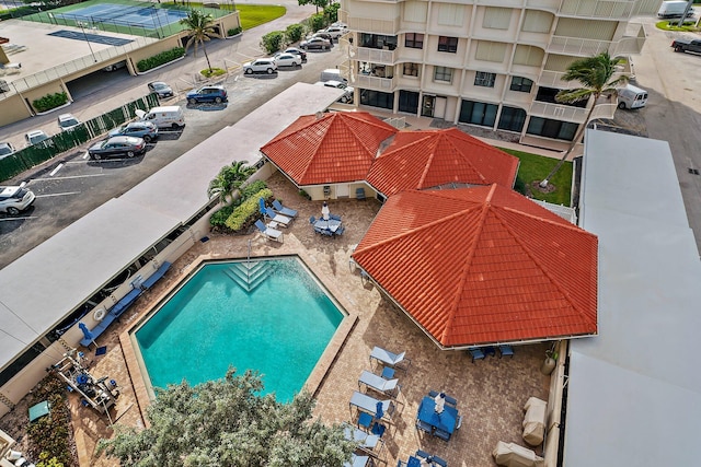 view of community pool