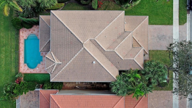 drone / aerial view