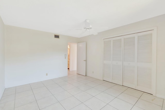 955 Circle A Dr Unit A, Delray Beach, FL 33445 - unfurnished bedroom with a closet and ceiling fan