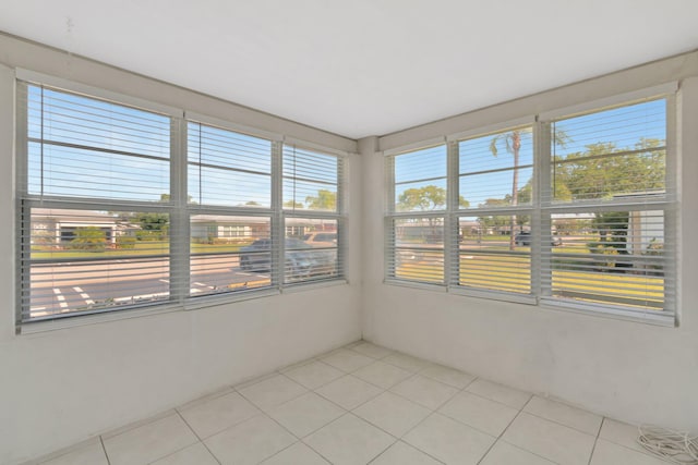 955 Circle A Dr Unit A, Delray Beach, FL 33445 - unfurnished sunroom with tile patterned floors