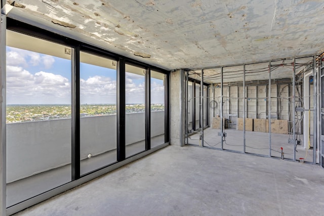 2600 S Ocean Blvd Phd, Phd, Boca Raton, FL 33432 - view of unfurnished sunroom