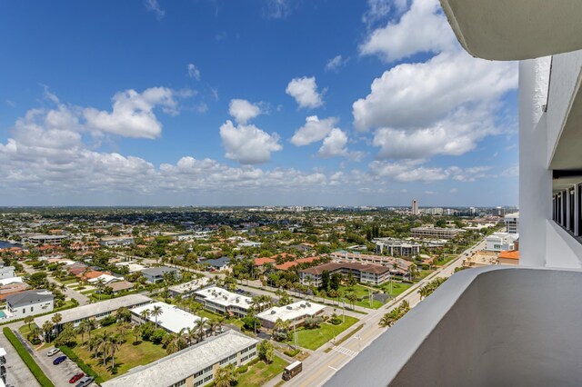 2600 S Ocean Blvd Phd, Phd, Boca Raton, FL 33432 - balcony with a view of city