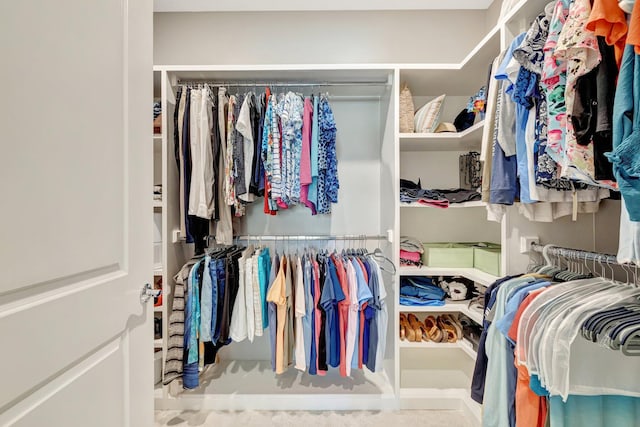 view of spacious closet