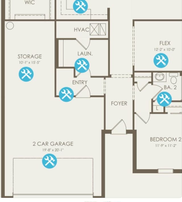 13339 SW Gingerline Dr, Port Saint Lucie, FL 34987 - home floor plan