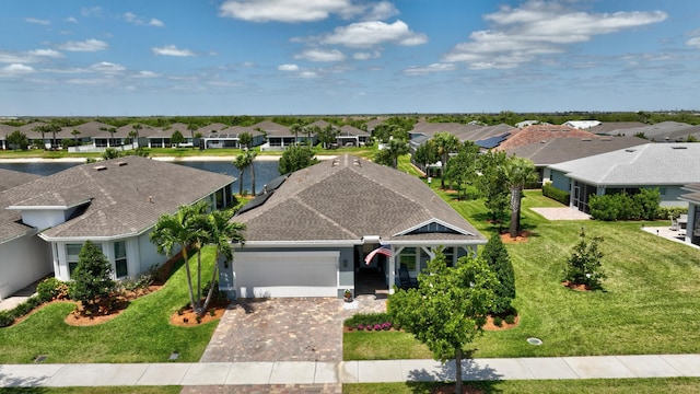 bird's eye view featuring a residential view