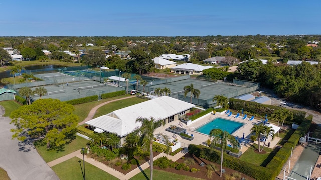 3984 SE Fairway E, Stuart, FL 34997 - bird's eye view