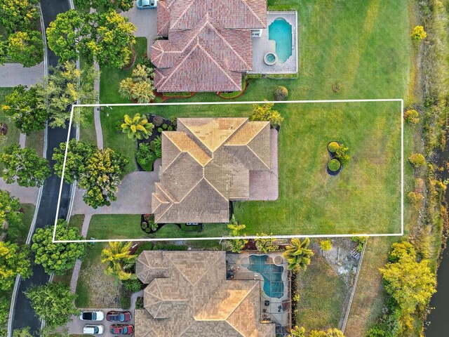 drone / aerial view