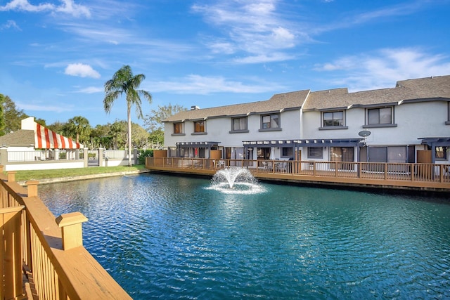 2406 Landings Blvd, Greenacres, FL 33413 - view of pool with a water view