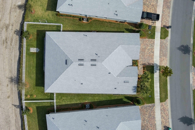 drone / aerial view