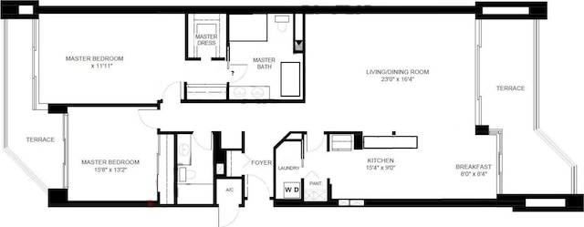 4101 N Ocean Blvd Unit 504, Boca Raton, FL 33431 - view of layout