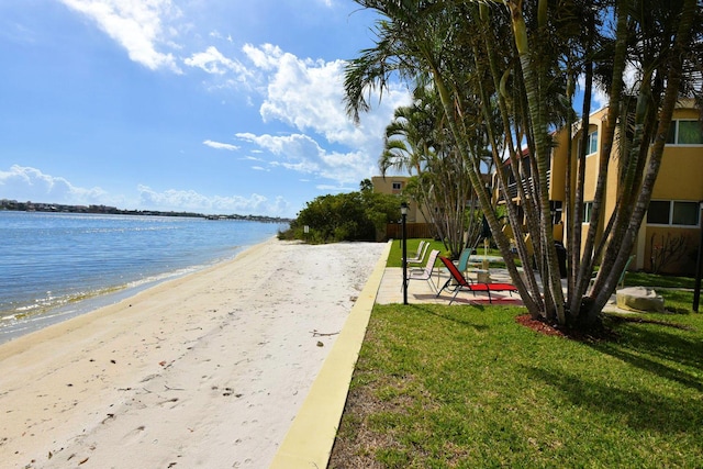 1432 S Lakeside Dr Unit 11, Lake Worth Beach, FL 33460 - water view with a beach view