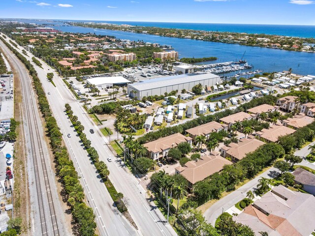 210 Via Villagio, Hypoluxo, FL 33462 - aerial view with a water view