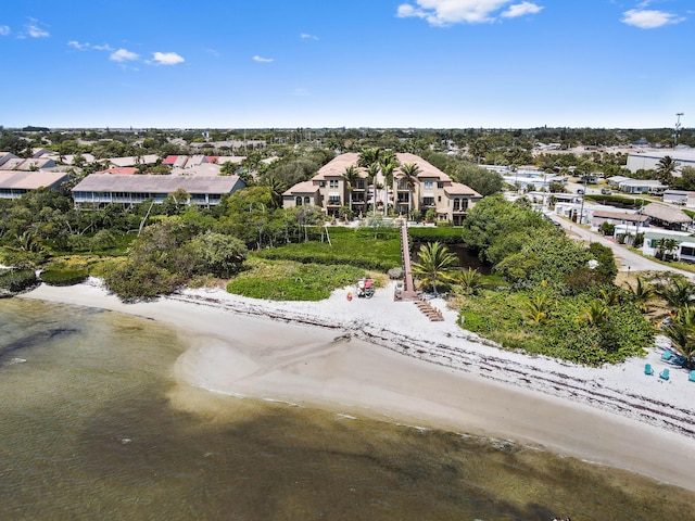 210 Via Villagio, Hypoluxo, FL 33462 - drone / aerial view with a residential view, a beach view, and a water view