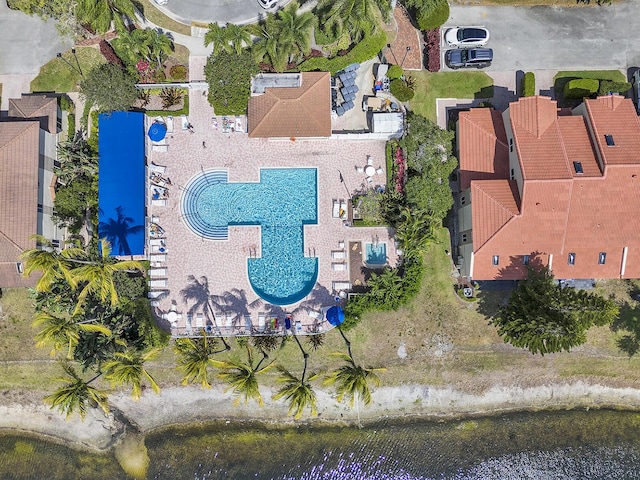 6807 Via Regina Unit 1, Boca Raton, FL 33433 - view of property location with a pool area