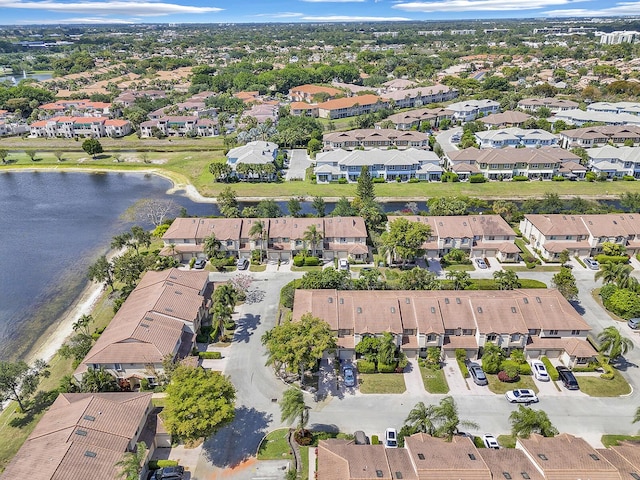 6807 Via Regina Unit 1, Boca Raton, FL 33433 - aerial view of property's location with a large body of water and nearby suburban area