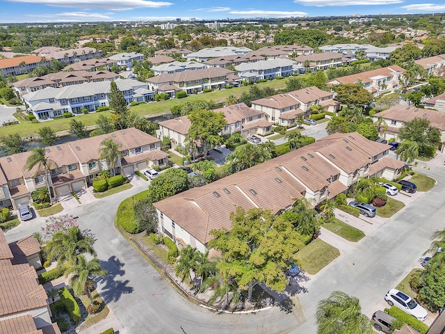 6807 Via Regina Unit 1, Boca Raton, FL 33433 - aerial perspective of suburban area