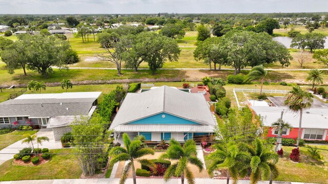 2940 SE Treasure Island Rd, Port Saint Lucie, FL 34952 - aerial view featuring a water view