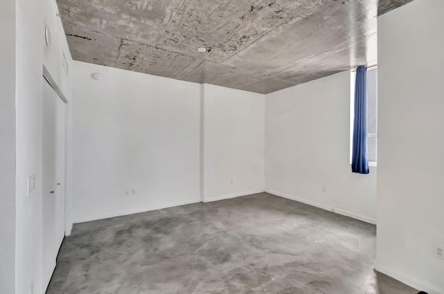 234 NE 3rd St Unit 2206, Miami, FL 33132 - empty room with concrete flooring