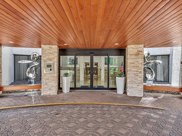 4740 S Ocean Blvd Unit 606, Highland Beach, FL 33487 - entrance to property with french doors