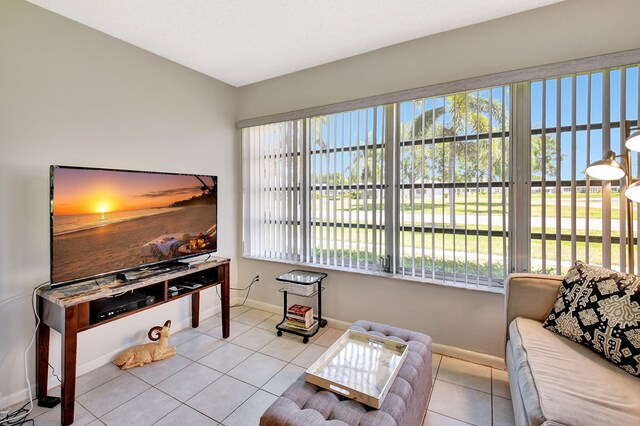 14699 Canalview C Dr Unit C, Delray Beach, FL 33484 - tiled living room featuring baseboards