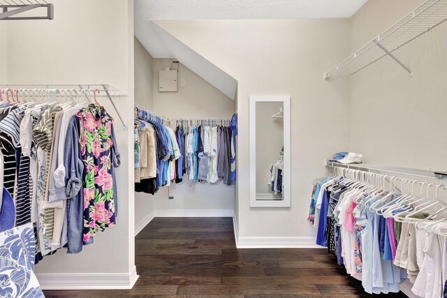 420 SE Bancroft Ct, Port Saint Lucie, FL 34984 - spacious closet with wood finished floors
