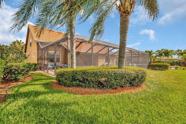 bird's eye view with a water view and a residential view
