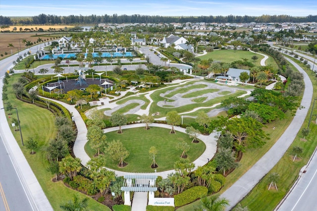 16390 Sea Turtle Pl, The Acreage, FL 33470 - bird's eye view featuring a residential view