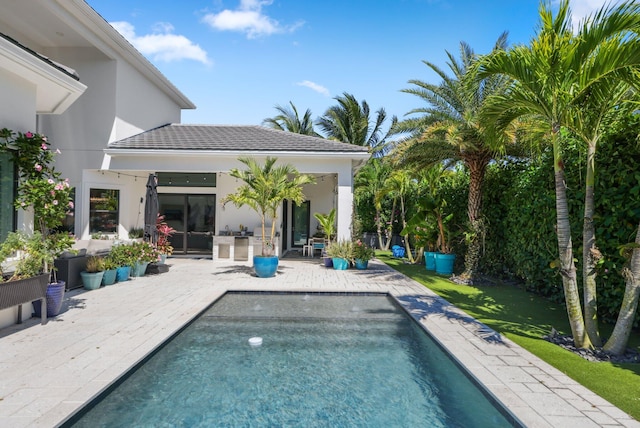 2560 NW 70th Blvd, Boca Raton, FL 33496 - outdoor pool featuring a patio area