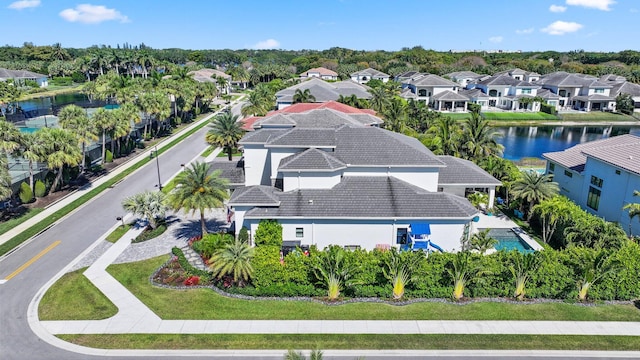 2560 NW 70th Blvd, Boca Raton, FL 33496 - bird's eye view with a residential view and a water view