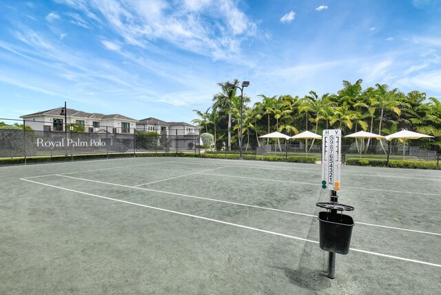 2560 NW 70th Blvd, Boca Raton, FL 33496 - view of sport court featuring fence