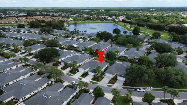 252 Brier Cir, Jupiter, FL 33458 - aerial view of property's location with nearby suburban area and a large body of water