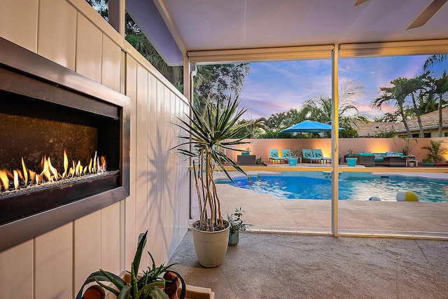 view of pool