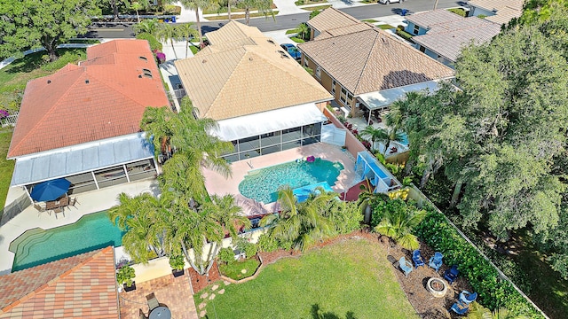 aerial view