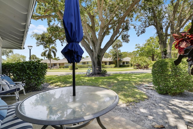901 Club Dr, Palm Beach Gardens, FL 33418 - view of yard with a residential view
